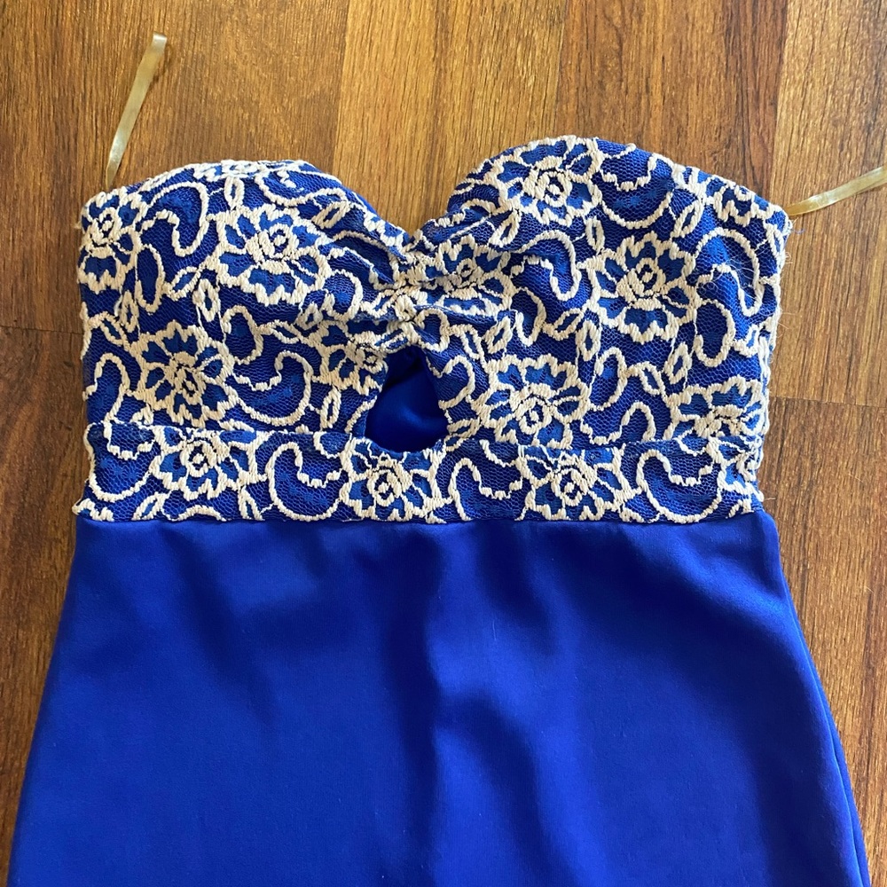 Cute Strapless Dress - Picture 2 of 3